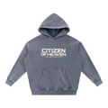 Snow Wash Fleece Oversize Hoodie