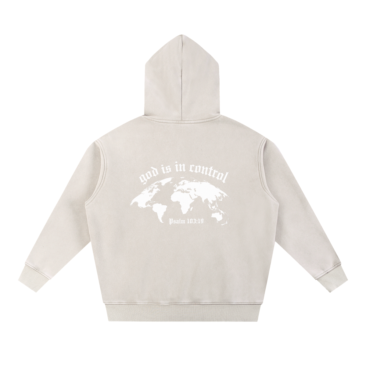 God Is in Control Oversized Hoodie