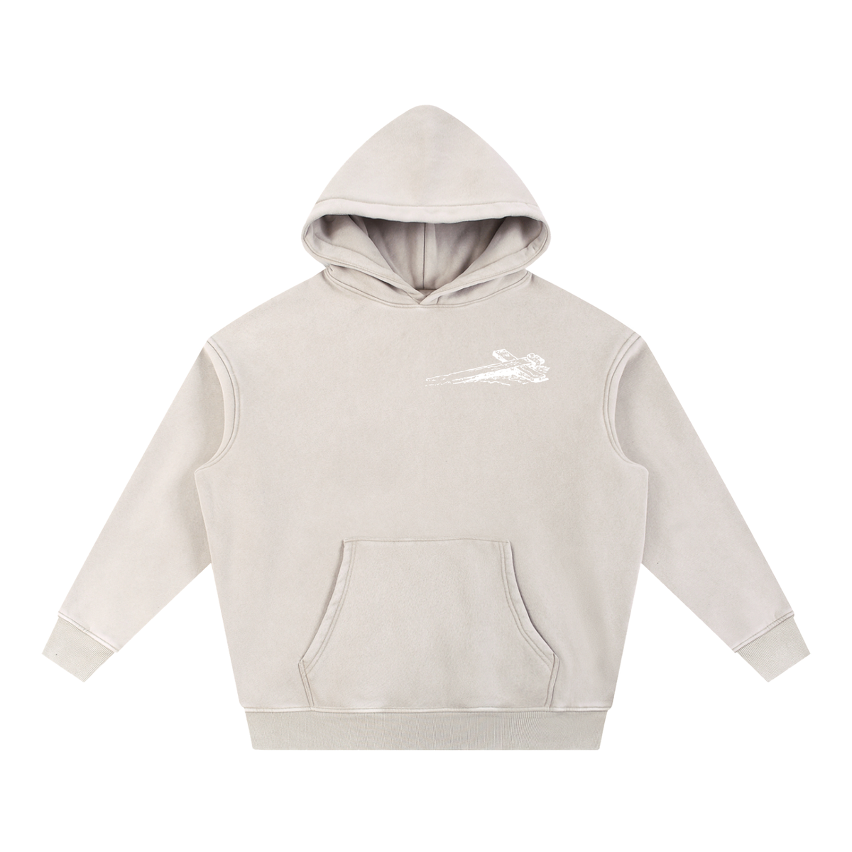 God Is in Control Oversized Hoodie