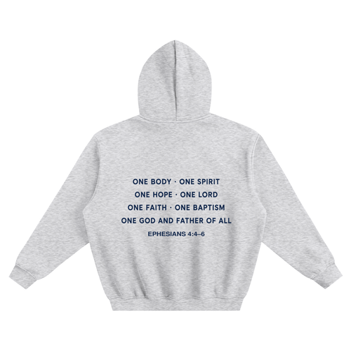 Fleeced Boxy Hoodie