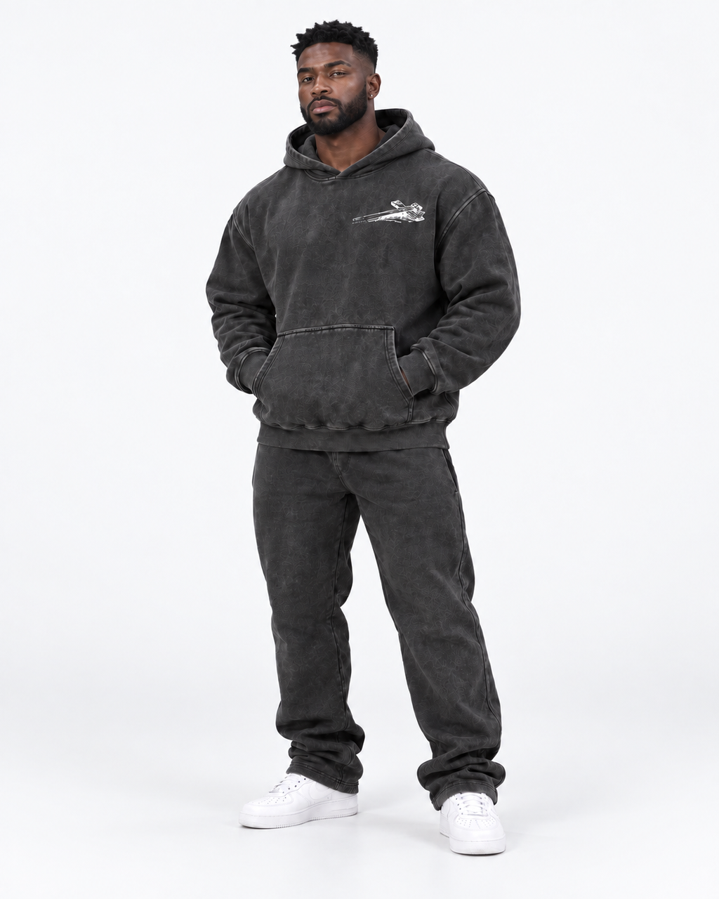 God Is in Control Oversized Hoodie