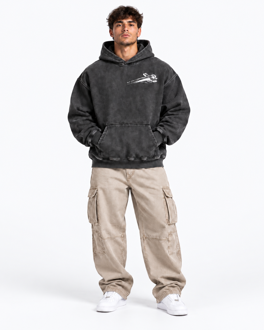 God Is in Control Oversized Hoodie