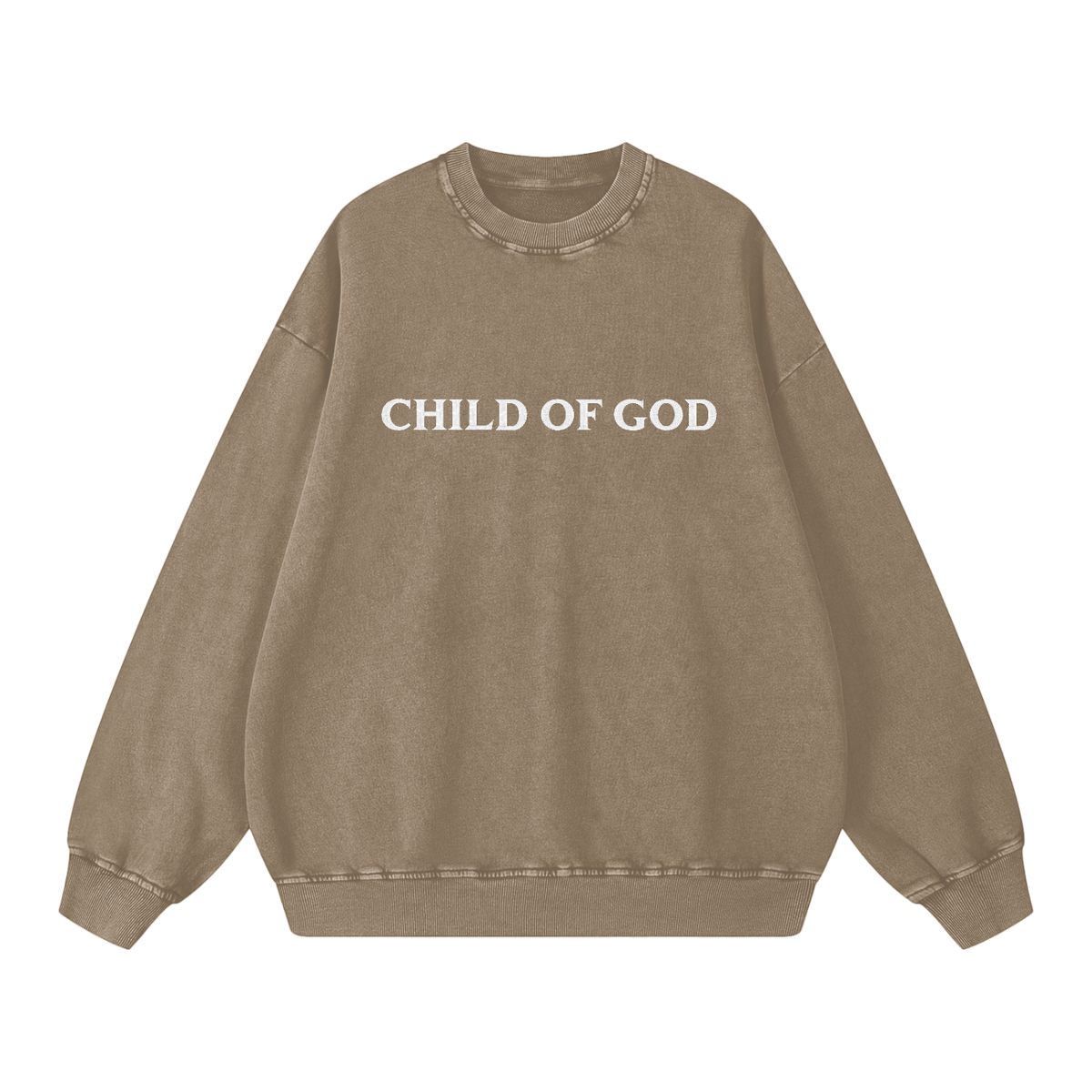 Snow Washed Oversized Sweatshirt