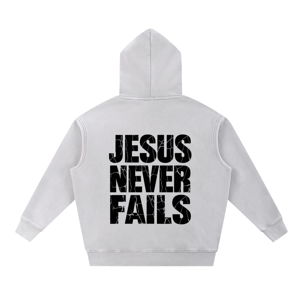 Snow Wash Fleece Oversize Hoodie