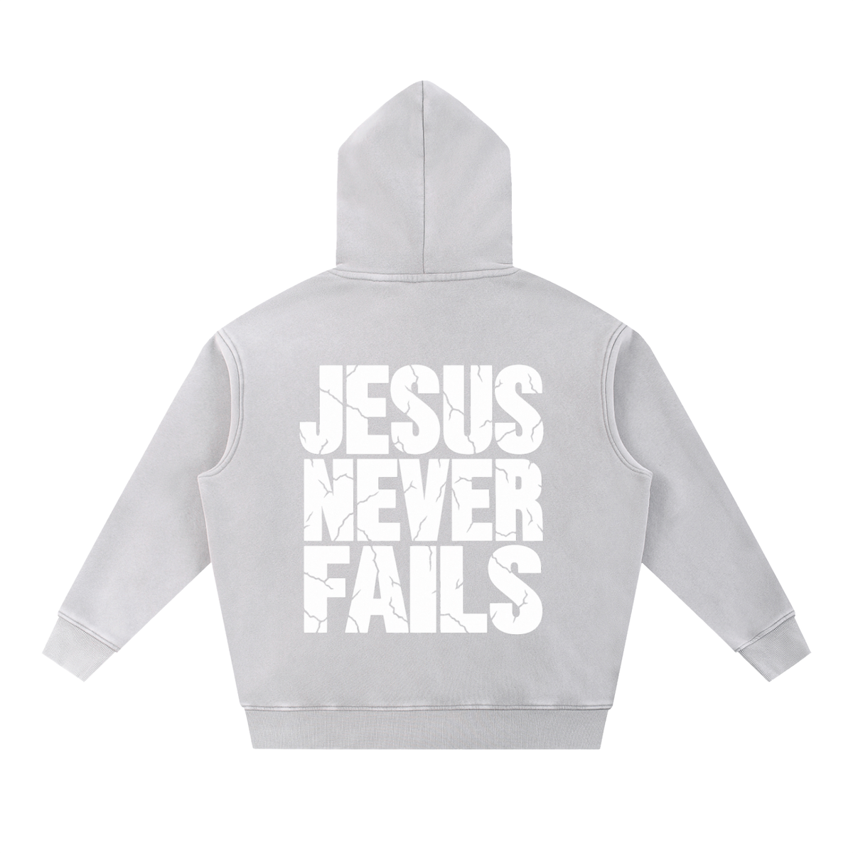 Snow Wash Fleece Oversize Hoodie
