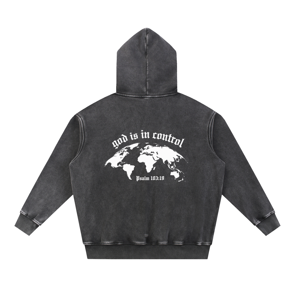 God Is in Control Oversized Hoodie