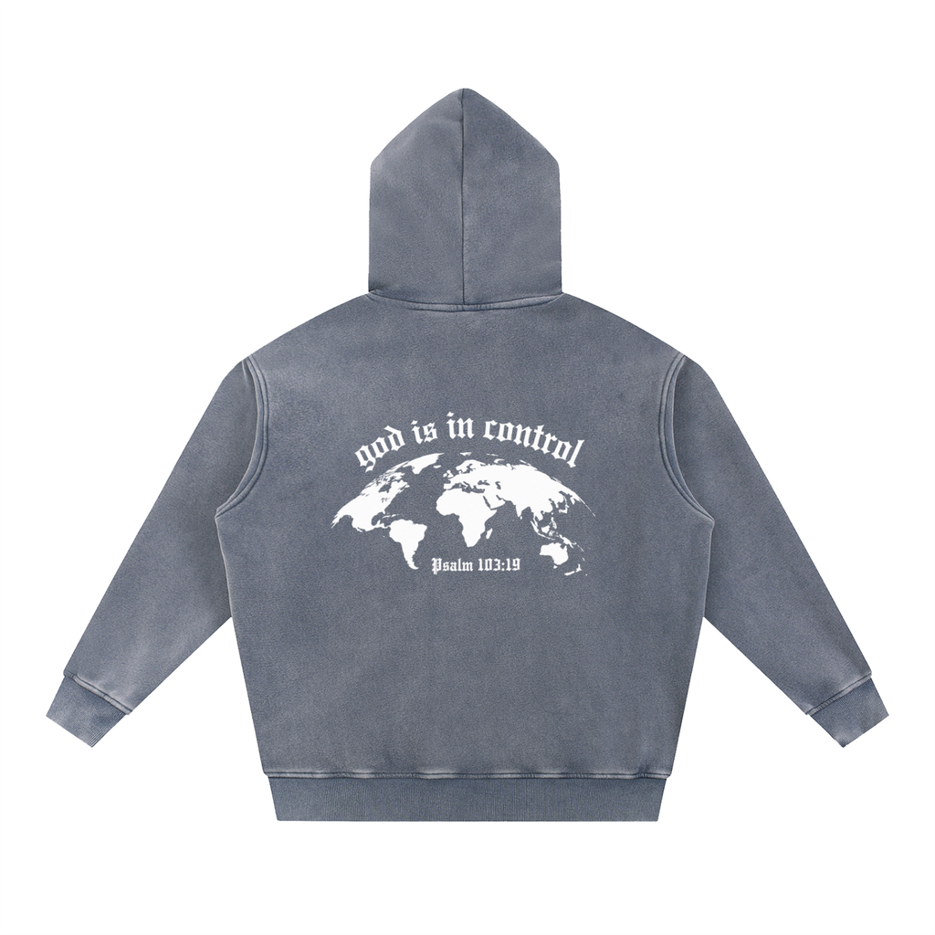 God Is in Control Oversized Hoodie