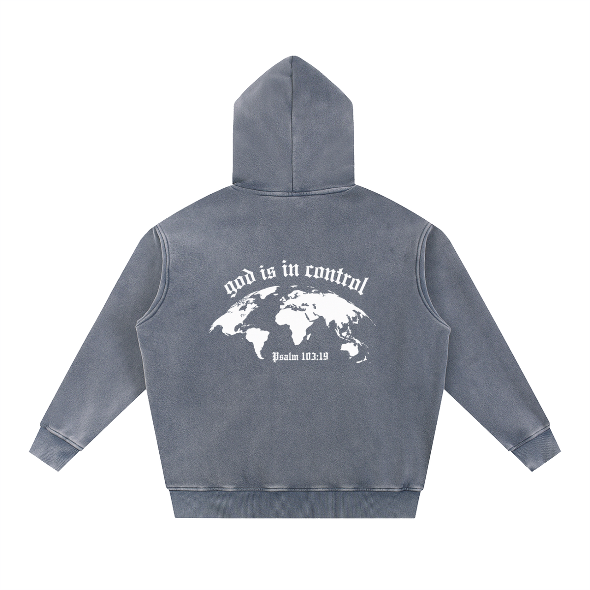 God Is in Control Oversized Hoodie