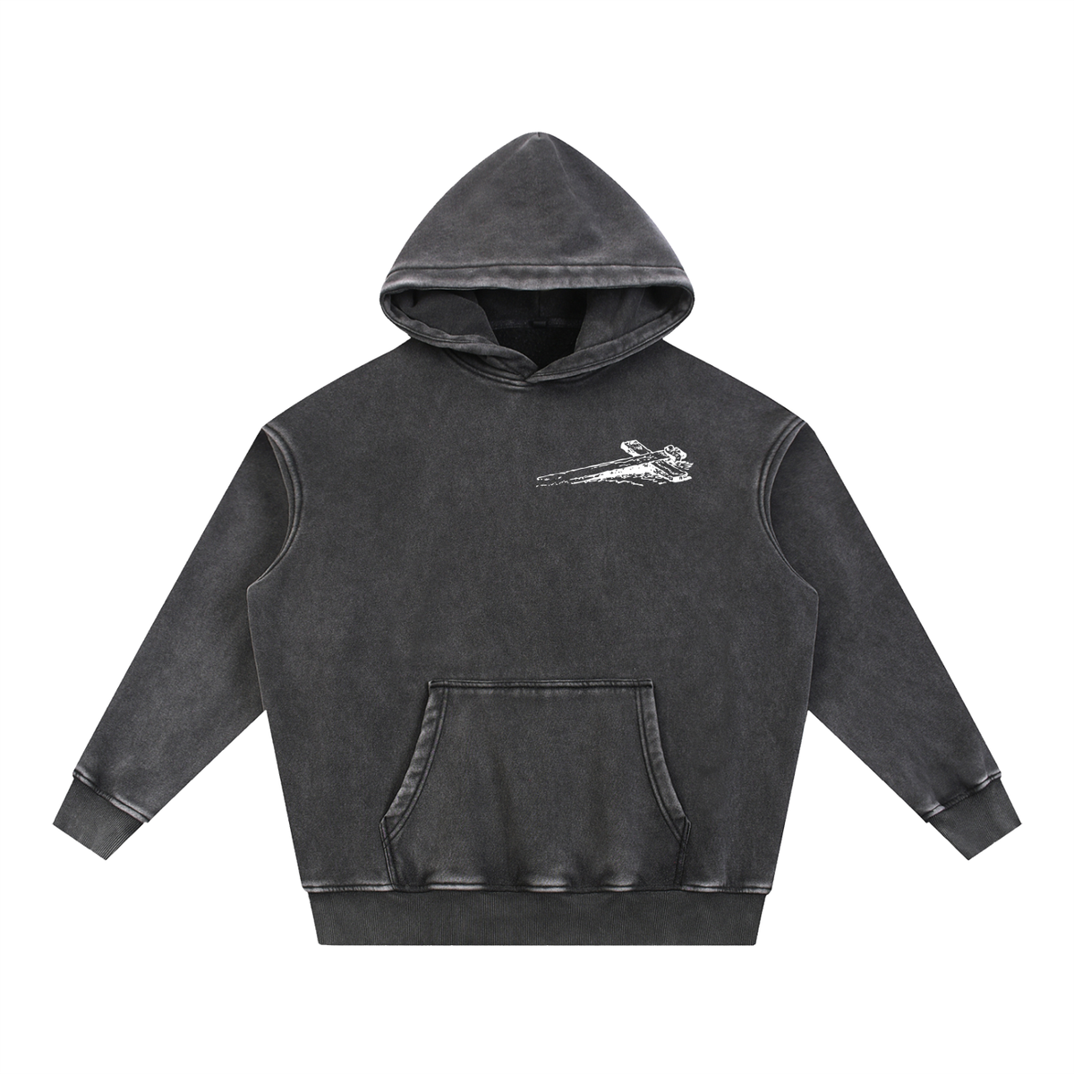 God Is in Control Oversized Hoodie